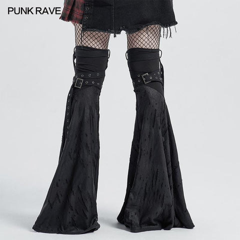 Punk horn leg sleeve