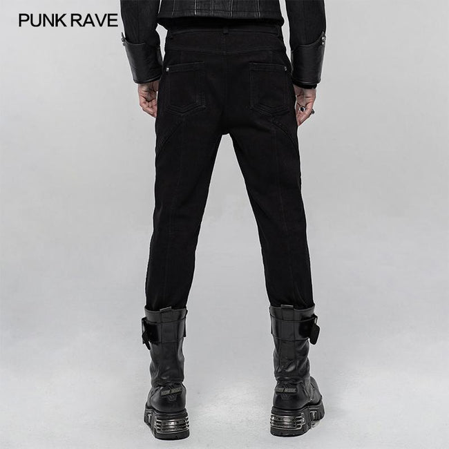 Thickened Punk Simple Trousers