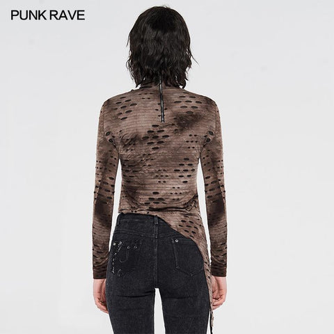 Steampunk asymmetrical t-shirts