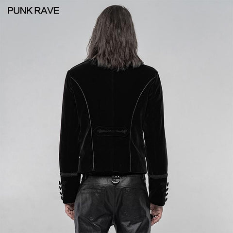 Exquisitely embroidered gothic jacket