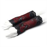 Goth daily lace gloves