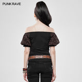 Steampunk fantasy magic short sleeve T-shirt
