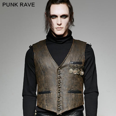 Antique Brass Metal Military Uniform Medal Accessories