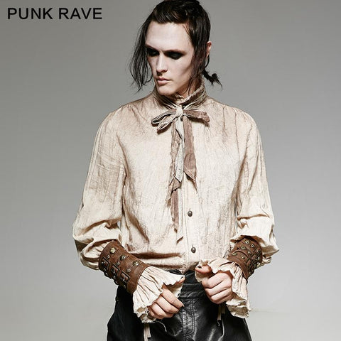 Dark Brown Adjustable Strap Steampunk Armor Sets Accessories