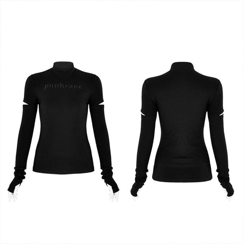 LOGO printing functional fitted T-shirt