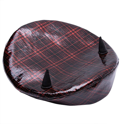 Plaid Little Demon Beret