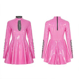 Punk Glitzy Sexy Short Dress