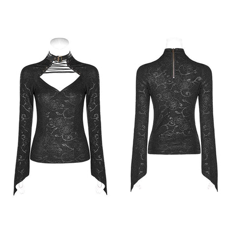 Steampunk Wild Assassin Trumpet Sleeve T-Shirt