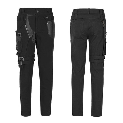 Punk Personality Elastic Trousers