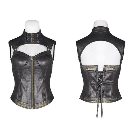 Steampunk captive soul corset