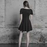Palace Vintage Embroidered Gothic Dress For Women