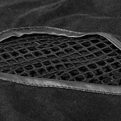 Coffe Steampunk Tight Mesh Punk Shirts With High Collar