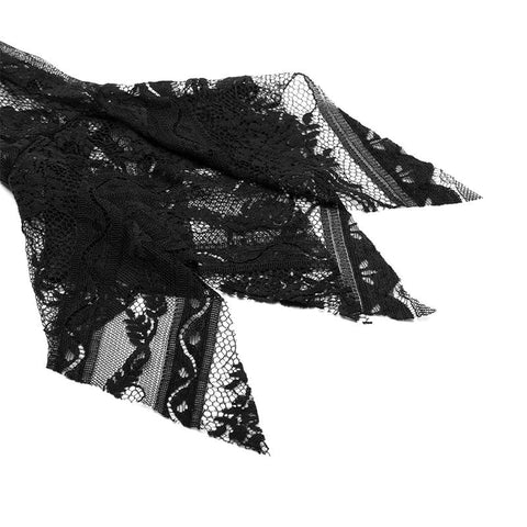 Hollow-out lace dress