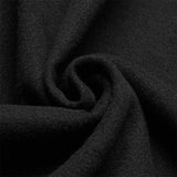 Lumbar drawstring decoration long coat (with rope)