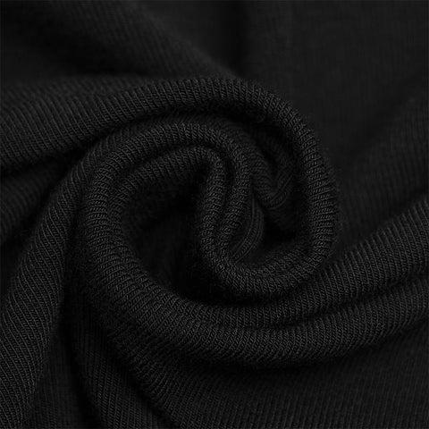 Gothic laced skinny T-shirt