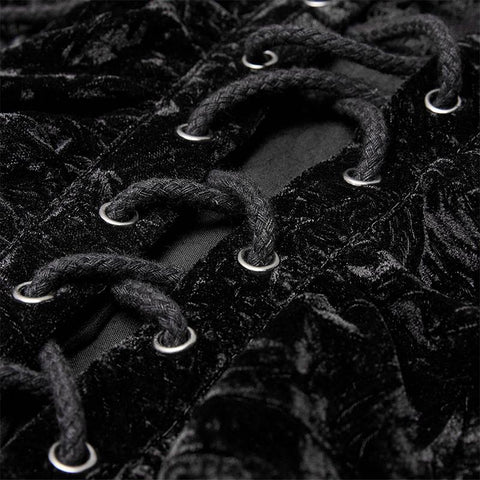 Velvet gothic shirt
