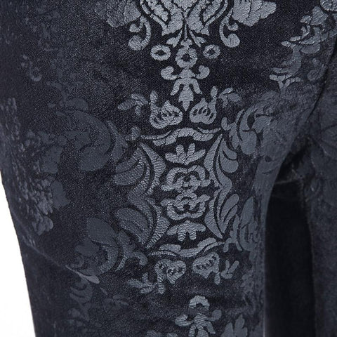 Fashion Black Ladies Punk Pants For Women