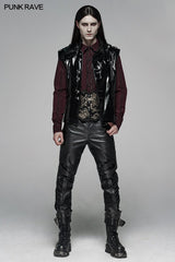 Punk Elastic PU Leather Pants