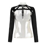 Classic Fashion Short Punk Jacket Studded Motorbikes