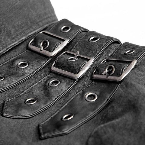 Causal Tie-dye Short Sleeves Punk Shirts With Two Pockets