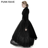 Mystery Women Jacket Elegant Gothic Coat With Lace