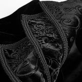 Mystery Women Jacket Elegant Gothic Coat With Lace