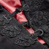 Luxury Gothic Trench Coats With Pattern Like Vampire Count Cape