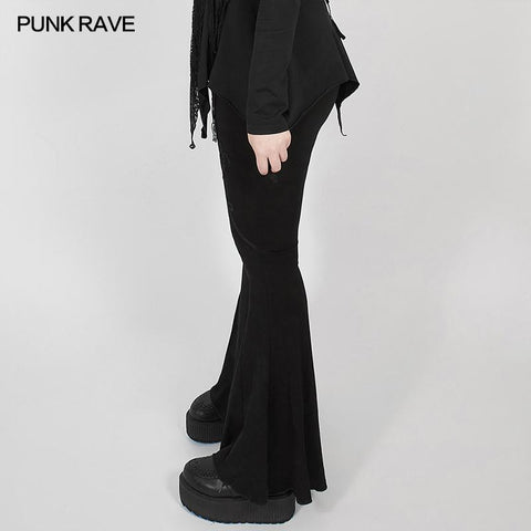Dark Goth flared pants