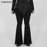Dark Goth flared pants