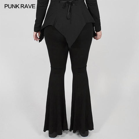 Dark Goth flared pants