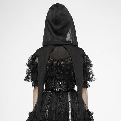 Dark Magic Lace Perspective Cloak