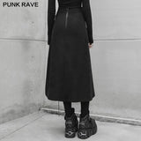 punk front centre open fork two wearing medium skirts