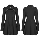 PUNK Stand Collar Dress