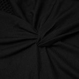 "Electronic Bionics"  Fit long sleeves Crack T-shirt