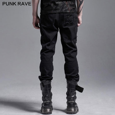 Punk decadent trousers