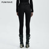 Punk blood dark denim women trousers