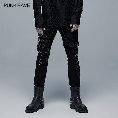 Punk Straight Long Pants