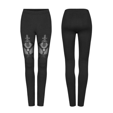 Gothic architecture women's leggings