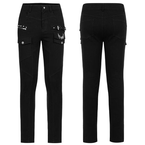 Goth Demnin Long Denim Pants