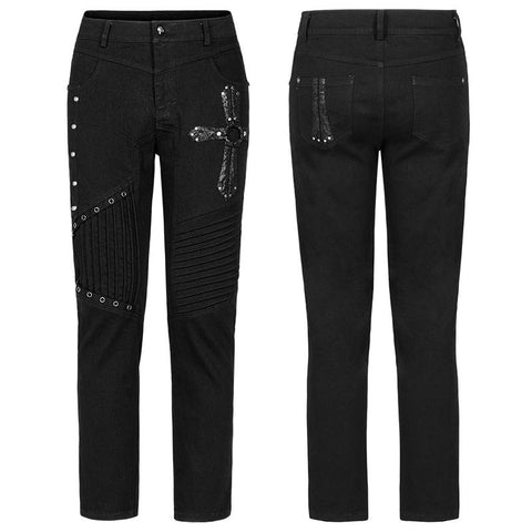 Punk Straight Long Pants