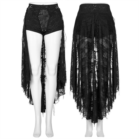 Gothic coffin shorts