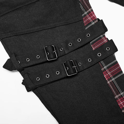 Handsome Punk spliced pants