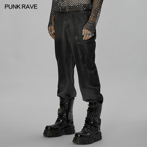 Post-apocalyptic style tatting pants