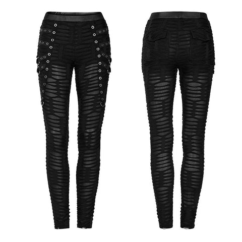 Goth decayed leggings