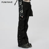 Goth Flared Long Pants