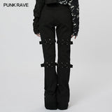 Goth Flared Long Pants