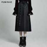 PUNK velvet skirt