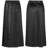 PUNK velvet skirt