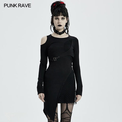 PUNK long sleeve dress