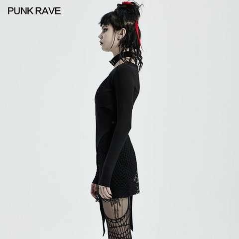 PUNK long sleeve dress